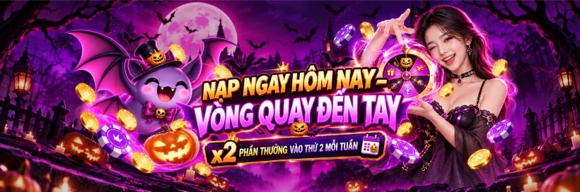 TX88 Halloween Ma Quái - Nạp Ngay, Nhận 200 Freespin Cực Khoái
